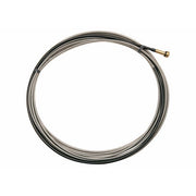 Lincoln Electric KP35-40-15 wire liner 0.025-0.035 in 15 ft, steel coiled liner with brass fitting end, MIG gun liner