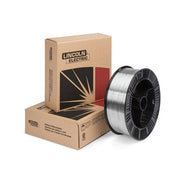 Lincoln Electric Blue Max 308LSi stainless steel MIG GMAW wire spool and Lincoln Electric cardboard box packaging