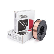 Lincoln Electric SuperArc L-56 MIG GMAW wire 0.030in 0.8mm 12.5lb copper-coated spool with white box