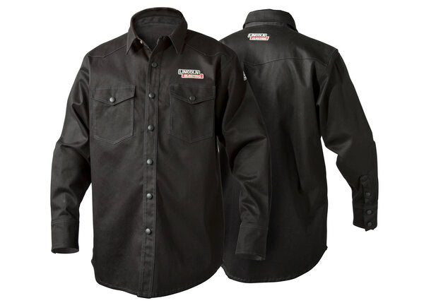 Lincoln Electric Traditional Split Leather-Sleeved Welding Jacket