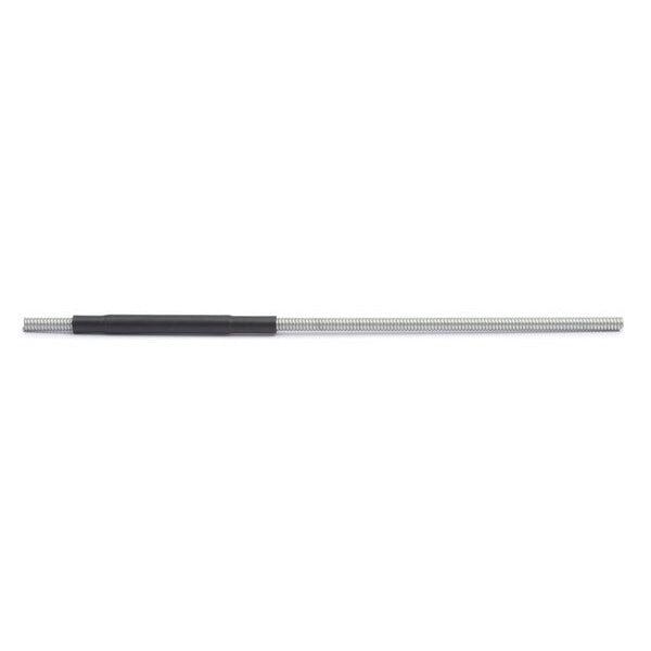 Lincoln Electric KP2632-1 Magnum 100 spool gun jump liner, straight stainless steel conduit with black rubber mid-section