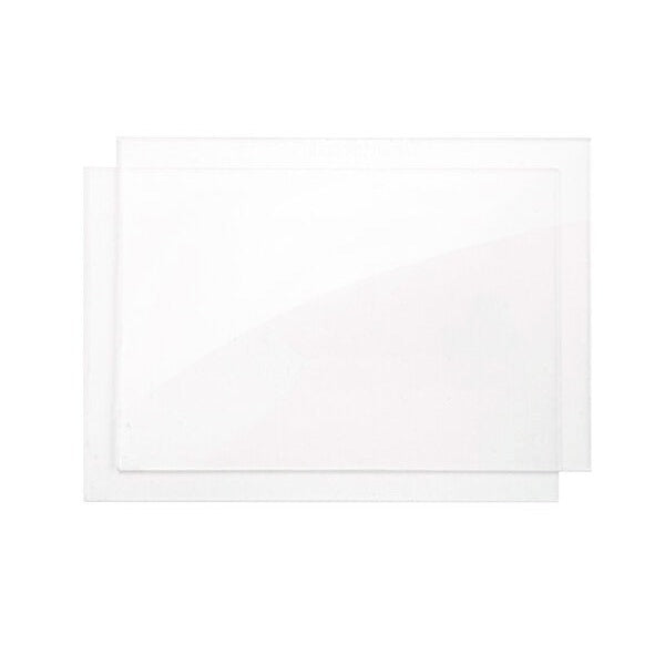Lincoln Electric inside cover lens 108.3x78.3x1mm 2-pack clear flat polycarbonate welding helmet lens