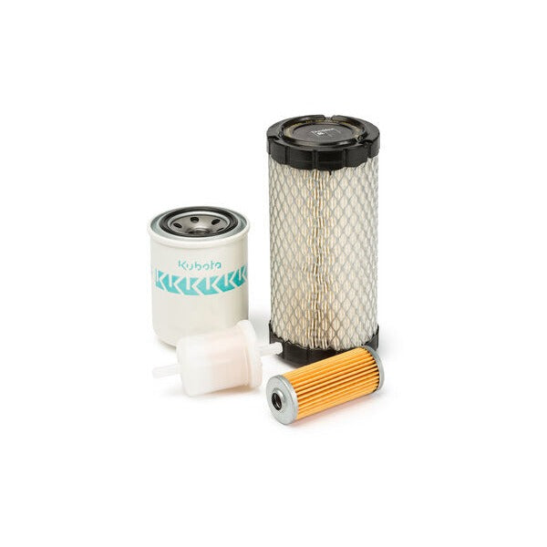 Lincoln Electric service kit Kubota V1505 engine air filter oil filter fuel filter set four pieces, engine service kit