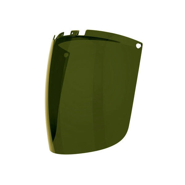 Lincoln Electric OMNIShield replacement lens shade 5 IR darker green tinted polycarbonate face shield visor