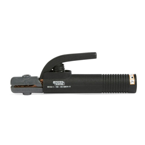 Lincoln Electric K5154-1 Industrial 200A electrode holder with insulated grip and IEC 60974-11 rating