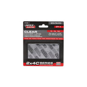 Lincoln Electric KP5391-1 clear cover lens 2x4.25 in 5-pack, plastic lenses in retail blister card, welding helmet lens