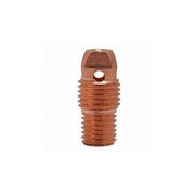 CK 13N25 copper collet body 0.020" (0.5mm) short threaded cylindrical body with gas port and cap-style top