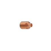 CK 53N19 copper collet body 1/16 inch threaded with slotted head and vent holes for TIG torch