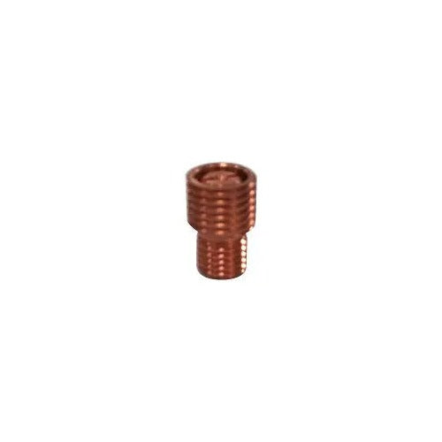 CK Worldwide short collet body 0.020 inch copper compact threaded stub for TIG torch electrode