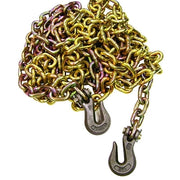 Grade 70 Transport Chains, 5/16 in, 4,700 lb Limit, Yellow Dichromate