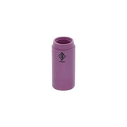 CK Worldwide 2A6 alumina TIG cup 3/8 inch x 1-5/32 inch, pink ceramic nozzle size 6 diamond mark with threaded collar top