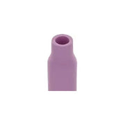 CK Worldwide 3A5 alumina TIG cup 5/16" x 1-27/32", pink ceramic narrow cylindrical nozzle, straight walls