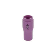 CK Worldwide 2A5 alumina TIG cup 5/16 inch x 1-5/32 inch, pink ceramic nozzle size 5 diamond mark with tapered body
