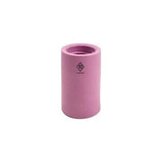 CK Worldwide 2304-0083 alumina TIG cup 5/8 inch x 1-5/8 inch, pink ceramic wide cylindrical nozzle size 10 marked on body
