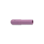CK Worldwide 10N47L alumina TIG cup long 7/16 inch x 3 inch, pink ceramic elongated nozzle size 7 on body