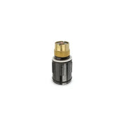 CK Worldwide 45V532 gas lens collet body 5/32" (4.0mm) for TIG torch, black cylindrical housing with brass threads