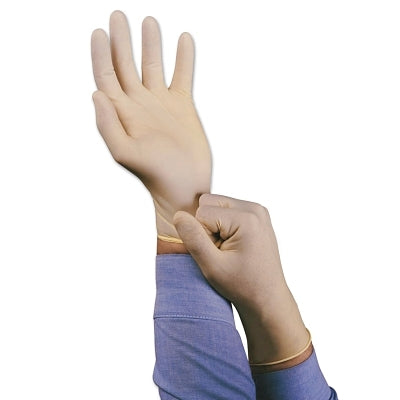 69-318 Disposable Gloves, Powder Free, Natural Rubber Latex, 5 mil, Medium