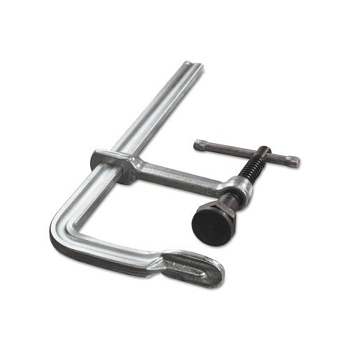 BESSEY classiX GSM40 heavy duty F-style pad clamp 16 in 5-1/2 in throat 3660 lb zinc-plated steel bar clamp