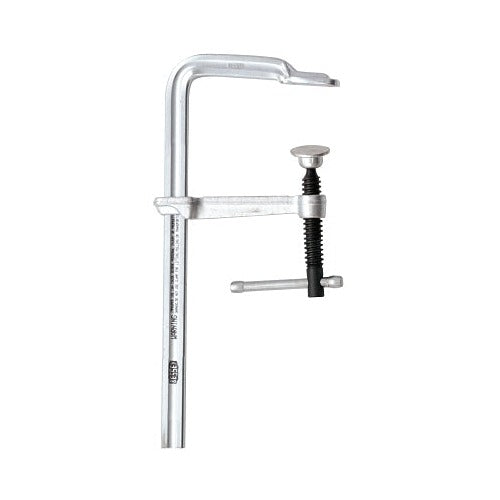 BESSEY MMS series bar clamp 4 in capacity aluminum rail steel screw T-handle swivel pad bar clamp