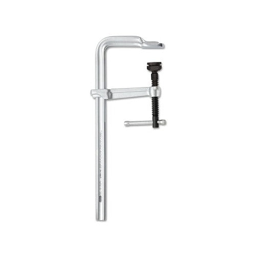 BESSEY SQ Series bar clamp, 8 in opening, 5-1/2 in throat depth, 2660 lb clamping force, steel body