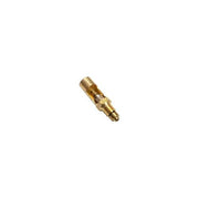 CK Worldwide 15PFN torch end fitting 2-piece brass knurled body threaded inlet MIG torch part