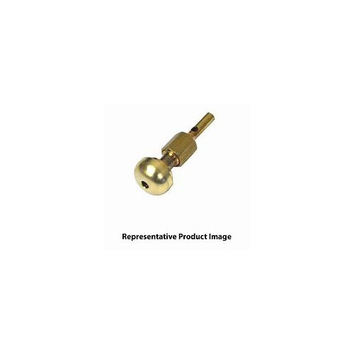 CK Worldwide 23PF2 Water-Cooled Welder End Fitting brass ball-nose body with threaded stem and port TIG fitting