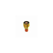 CK Worldwide 2GL40 gas lens for 0.040-inch 1.0mm TIG torch, compact brass collet body with mesh top