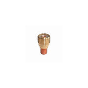 CK Worldwide 2GL116 gas lens for 1/16-inch 1.6mm TIG torch, brass collet body with sintered mesh