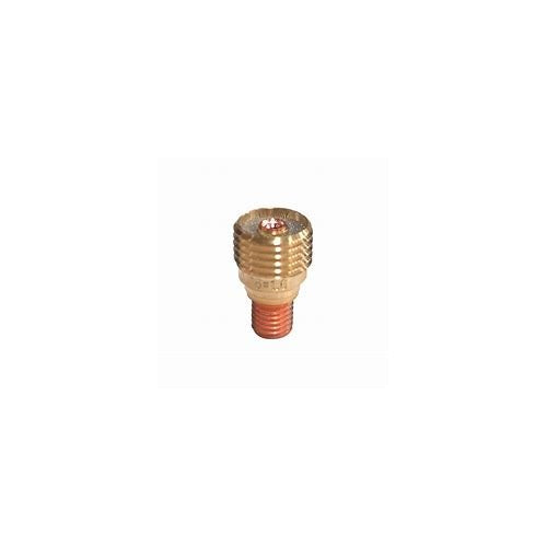 CK Worldwide 2GL116 gas lens for 1/16-inch 1.6mm TIG torch, brass collet body with sintered mesh
