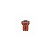 CK Gas Lens 1/16" 8-Series copper threaded compact collet-style gas lens for TIG welding torch