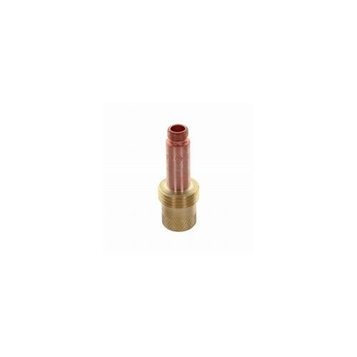 CK Gas Lens 1/8 inch 3.2 mm brass knurled base copper stem standard TIG torch gas lens
