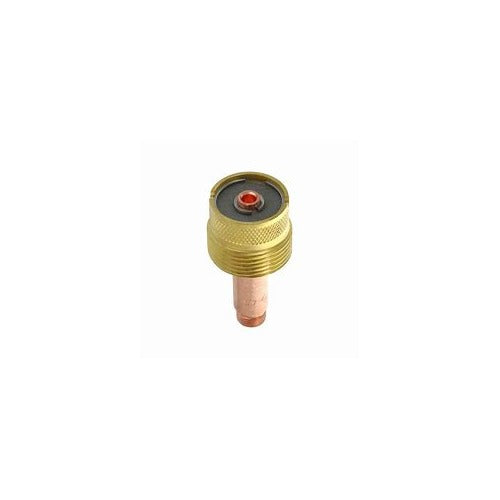 CK Gas Lens LD large-diameter 5/32 inch 4.0 mm brass knurled copper stem TIG torch gas lens