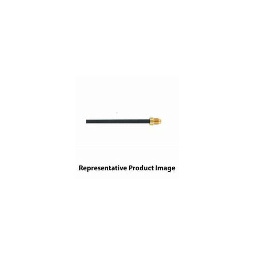 CK Hose Argon Extension 25-foot black braided TIG torch argon gas extension hose with brass connector