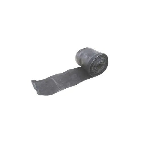 CK leather hose cover 22 ft., dark gray rolled leather sleeve for TIG torch hose protection