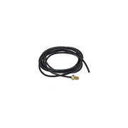 CK Worldwide 212WH water hose 12.5 ft., black rubber hose coiled with brass fitting for water-cooled TIG torch