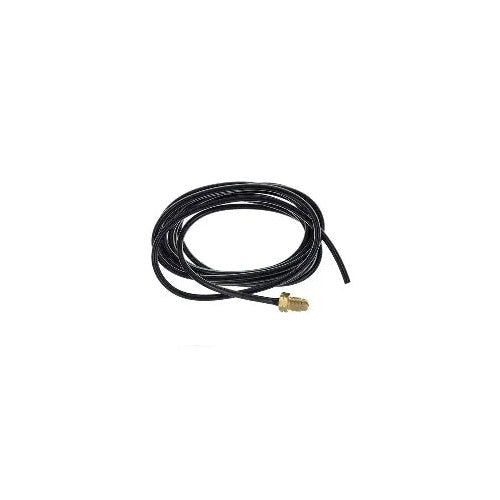 CK Worldwide 212WH-2PF1 water hose Series 2 12.5 ft., black rubber hose with brass fitting water-cooled TIG torch