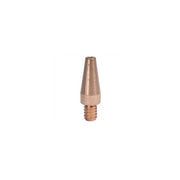 Lincoln Electric Copper Plus contact tip 350A tapered .030 in 0.8 mm copper conical MIG contact tip