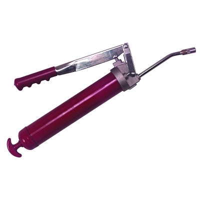 Professional Lever Grease Gun, 16 oz, 10000 psi, Rigid Extension/Coupler