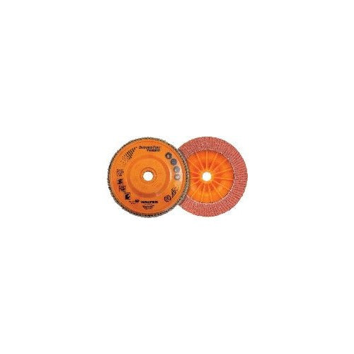 Walter 06-A-502 5" x 5/8-11 Enduro-Flex Turbo Flap Discs (10 Pack)