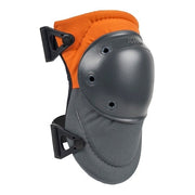 AltaPRO AltaLOK Hard Cap Industrial Knee Pad, Hook and Loop, Orange/Gray