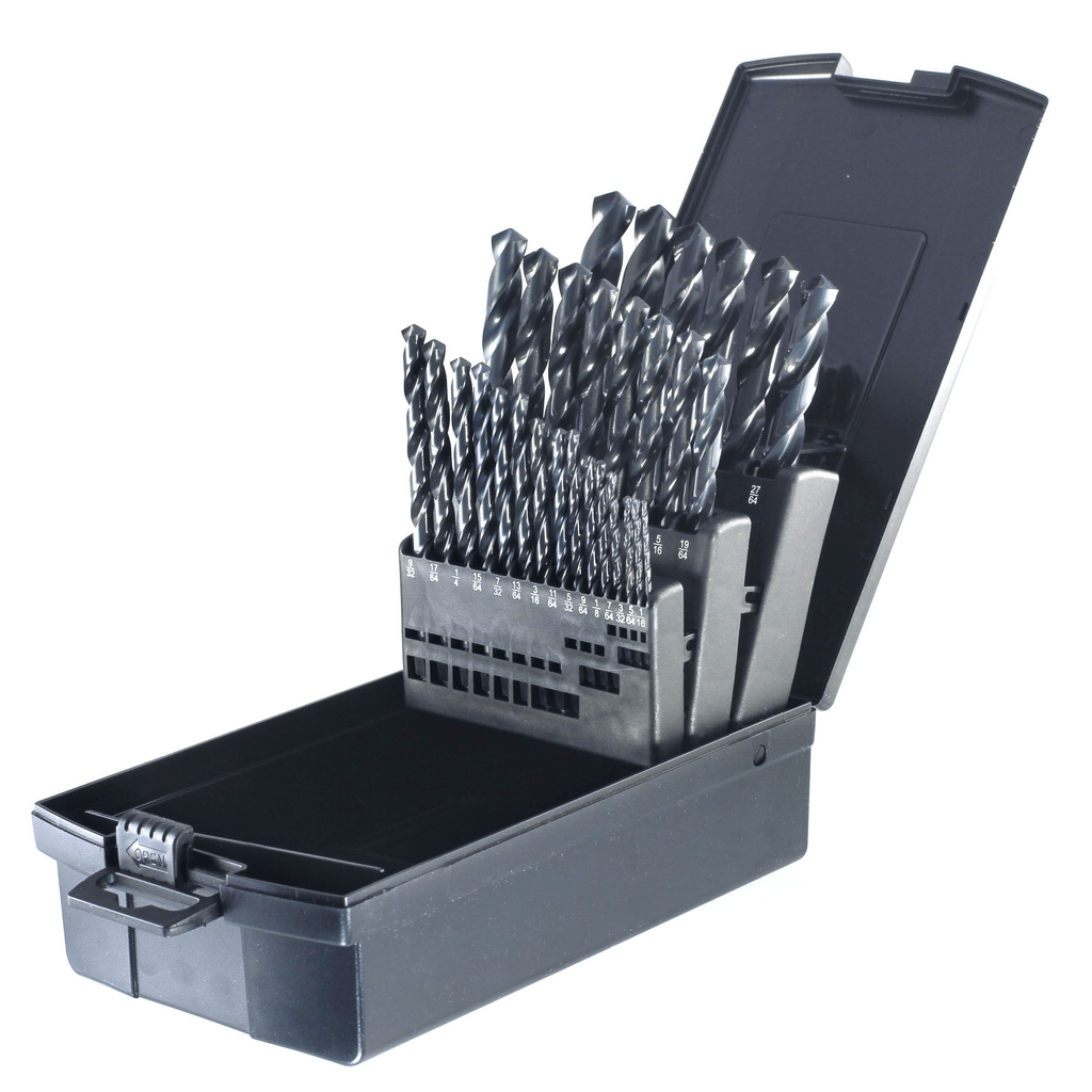 29PC HD DRILL BIT SET 1/16-1/2 BY 64ths