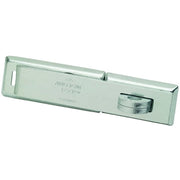 Straight Bar Hasp, 1-5/8 in W x 7-1/4 in L, Silver
