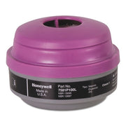 Combination Gas and Vapor Cartridges, Organic Vapor, P100, Black, Magenta