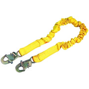 ShockWave2 Shock Absorbing Lanyard, 6 ft, Self-Locking Snap, 1 Leg