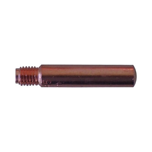 Best Welds MIG contact tip 0.035 in bore Tweco style heavy duty copper stepped body threaded MIG contact tip