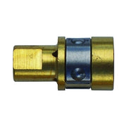 Best Welds gas diffuser brass Miller style M15 MIG gun brass body with retention collar gas ports MIG diffuser