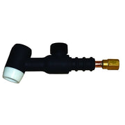 TIG Torch Assembly, Air Cooled, 150 A, Rigid with Valve, 60°, For 17 Torch