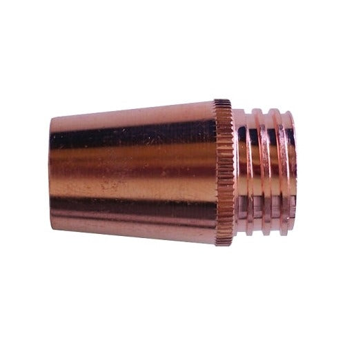 Best Welds MIG gun nozzle coarse thread 5/8 in bore Tweco No.4, copper tapered conical nozzle with threaded base