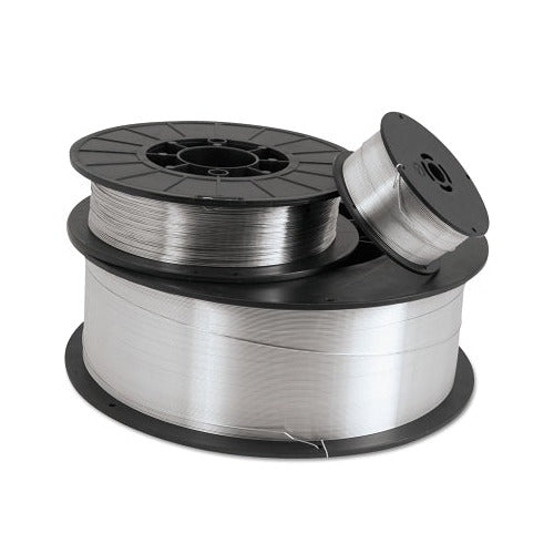 Best Welds ER4043 aluminum MIG welding wire 0.030 in dia 1 lb bright silver aluminum wire on black spool
