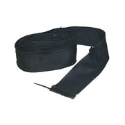 Best Welds cable cover with zipper 3 in wide 22 ft long, black nylon coiled welding cable cover